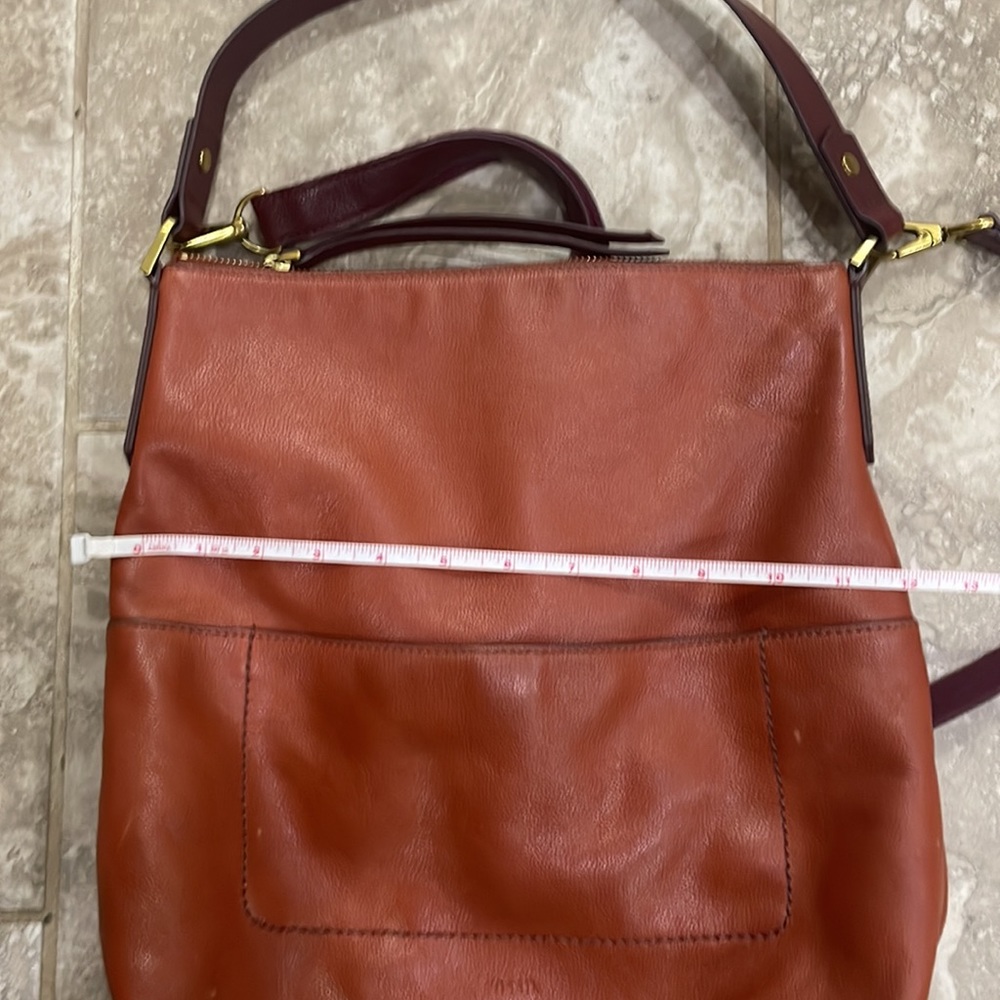 Fossil Crossbody Leather Bag - Picture 14 of 15